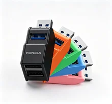 Whistle Shape Hot Sale USB 3.0 3 in 1 Hub USB a Adapter for Laptop PC