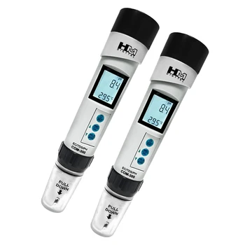 COM-300 water quality detection pen EC/TDS/PH conductivity test Water Hardness value temperature detection four in one