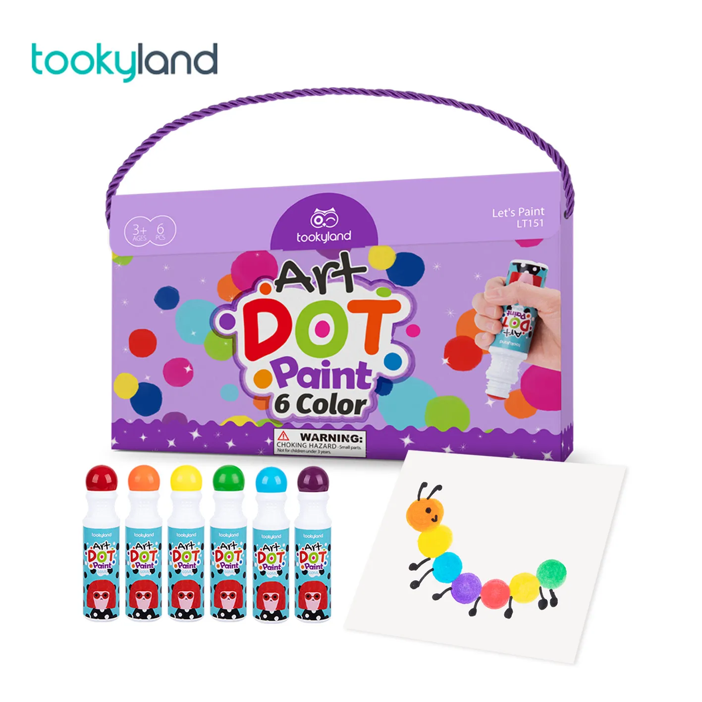 Tookyland Dot Paint - 12 Color 29x27x5cm – Fresh Beauty Co. USA