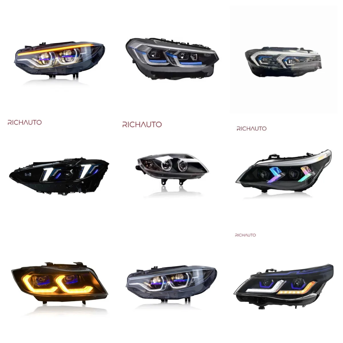 Automotive LED Headlights for BMW M3 M4 F80 F82 F32 F36 4 Series CSL ...