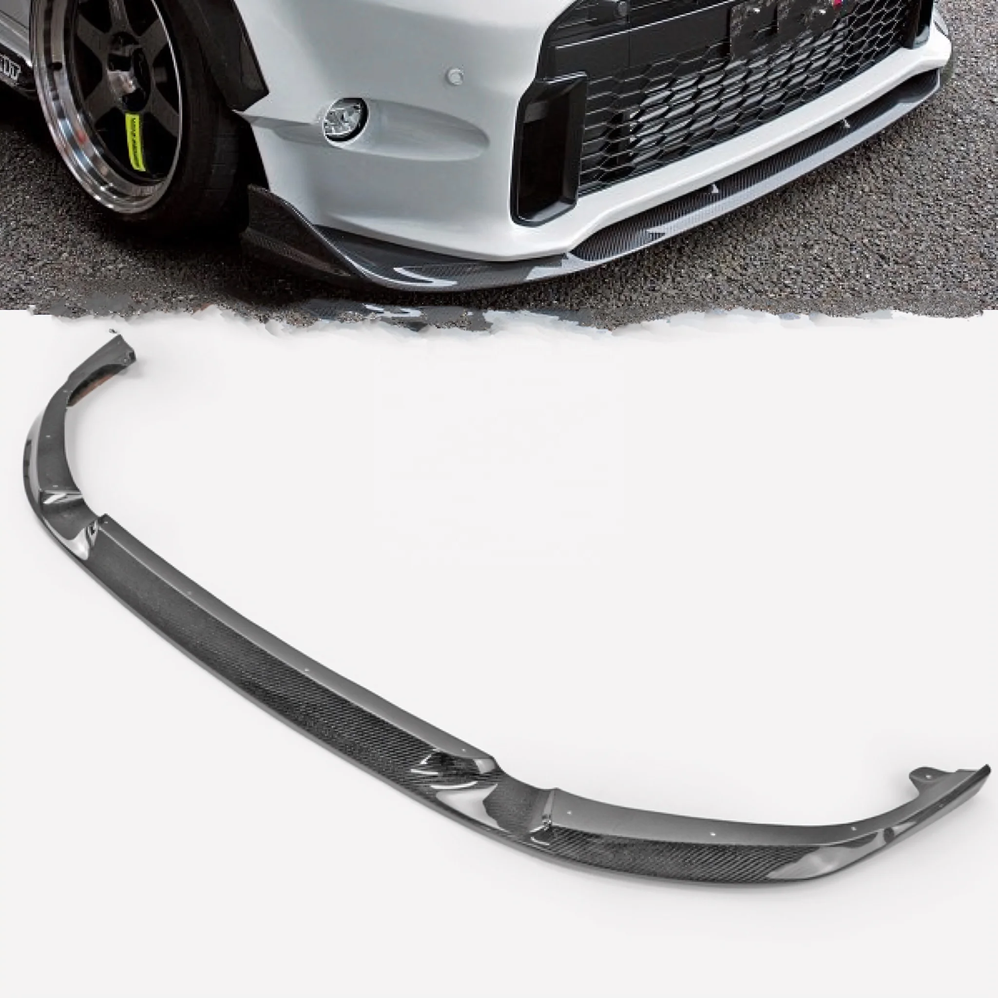 Fits for Toyota GR Yaris GXPA16 GV Type Front Lip Spoiler