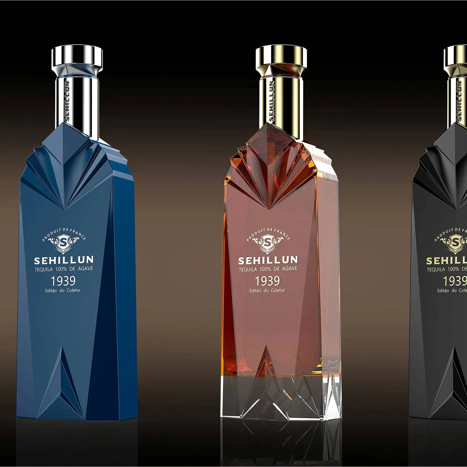 Glass Bottles Spirit Liquor Bottle Tequila Whiskey Brandy Vodka RUM JIN 700ml 750ml Glass Bottle