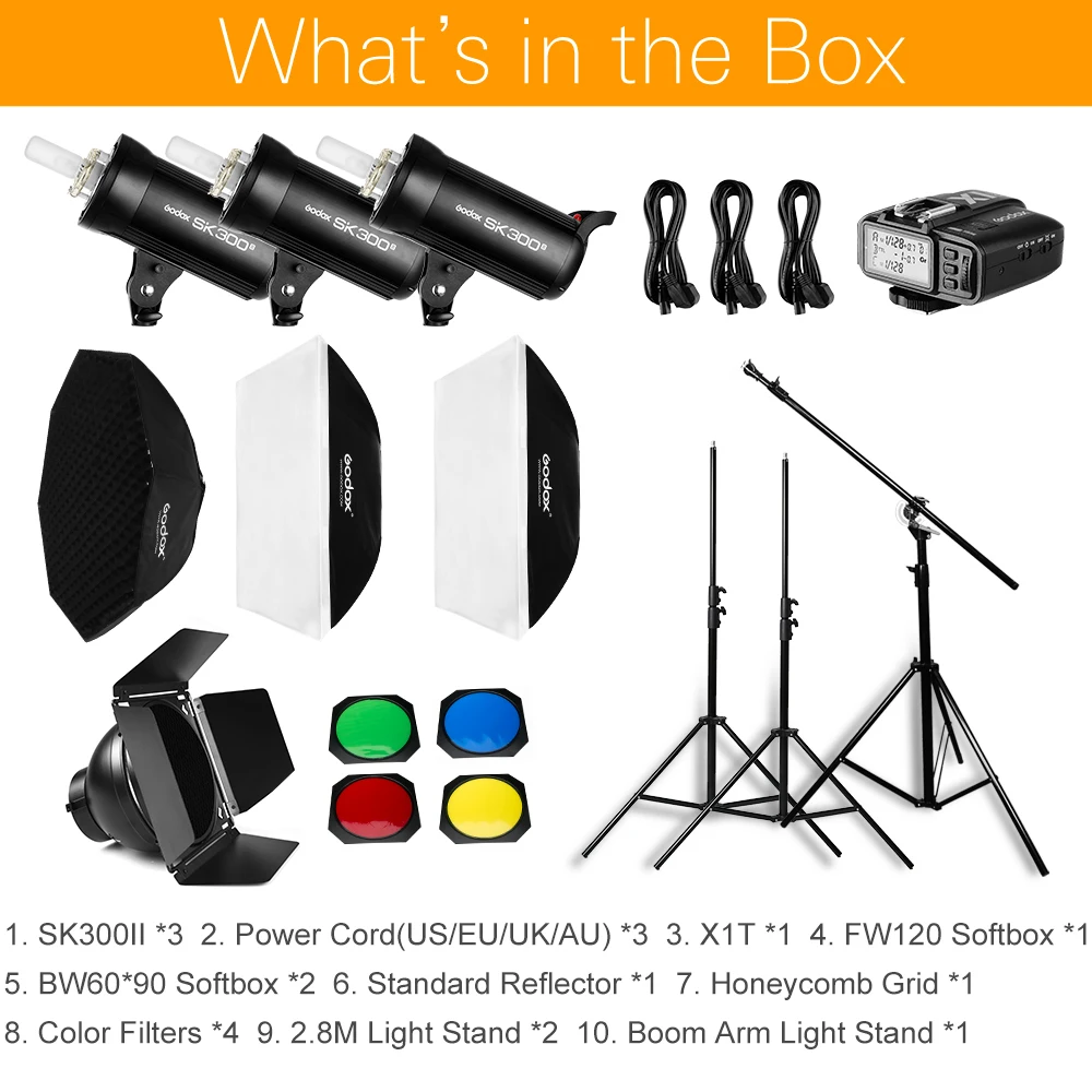 Trépied Lumière Professionnel 2,8 M Réglable - Support Lourd Pour Softbox, Flash, LED