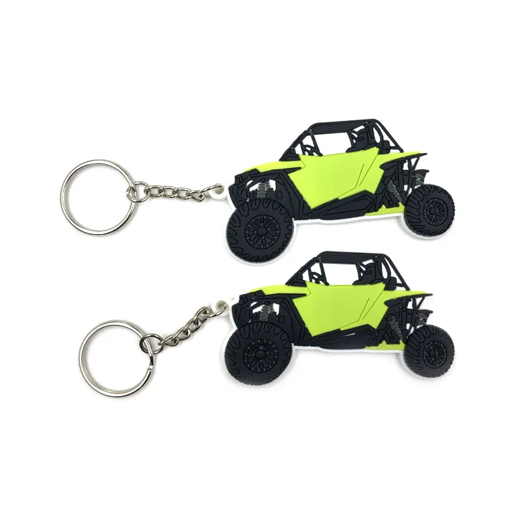 Hot Sale Manufacture PVC Rubber Custom Logo Forklift Keychain