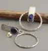 Ancient silver lapis lazuli