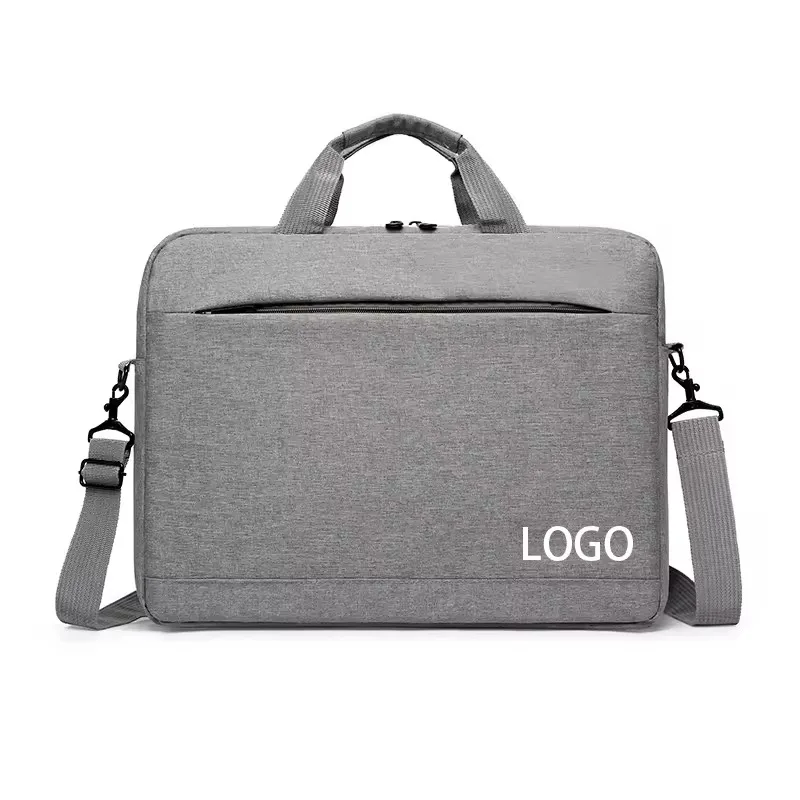 product laudtec large capacity laptop shoulder bag waterproof polyester case carrying daily use simple business bags custom logo dnb160-6
