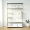 (S) WHITE(WITH SILVER EDGE) (F) SILVER