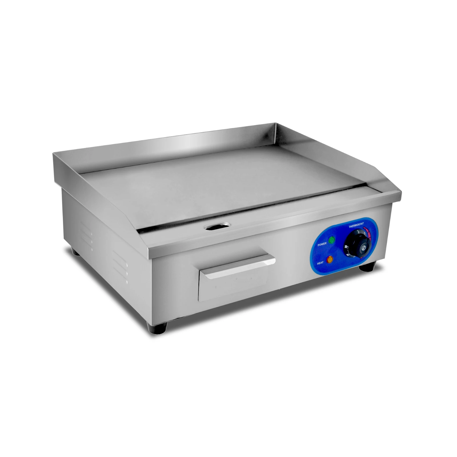 3000W Electric Griddle Catering Machine Table Top BBQ Burger Meat