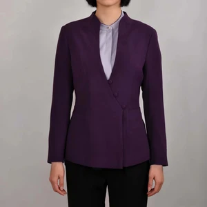 Professional Hotel Restaurant Staff Jacket Durable Waiter Waitress Coat Women's Uniform for Catering Service
