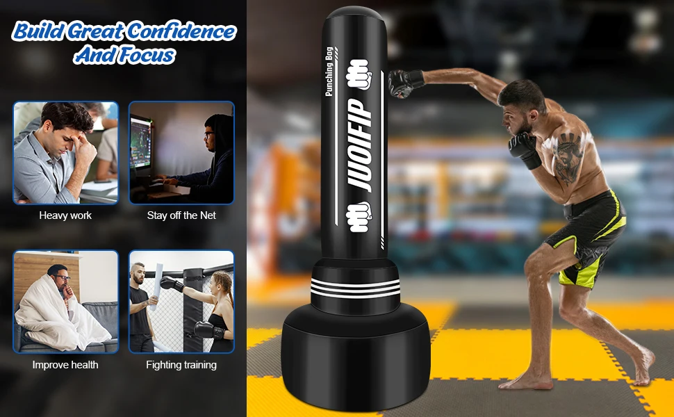 High Quality Custom Kick Boxing Punching Bags Heavy Free Standing