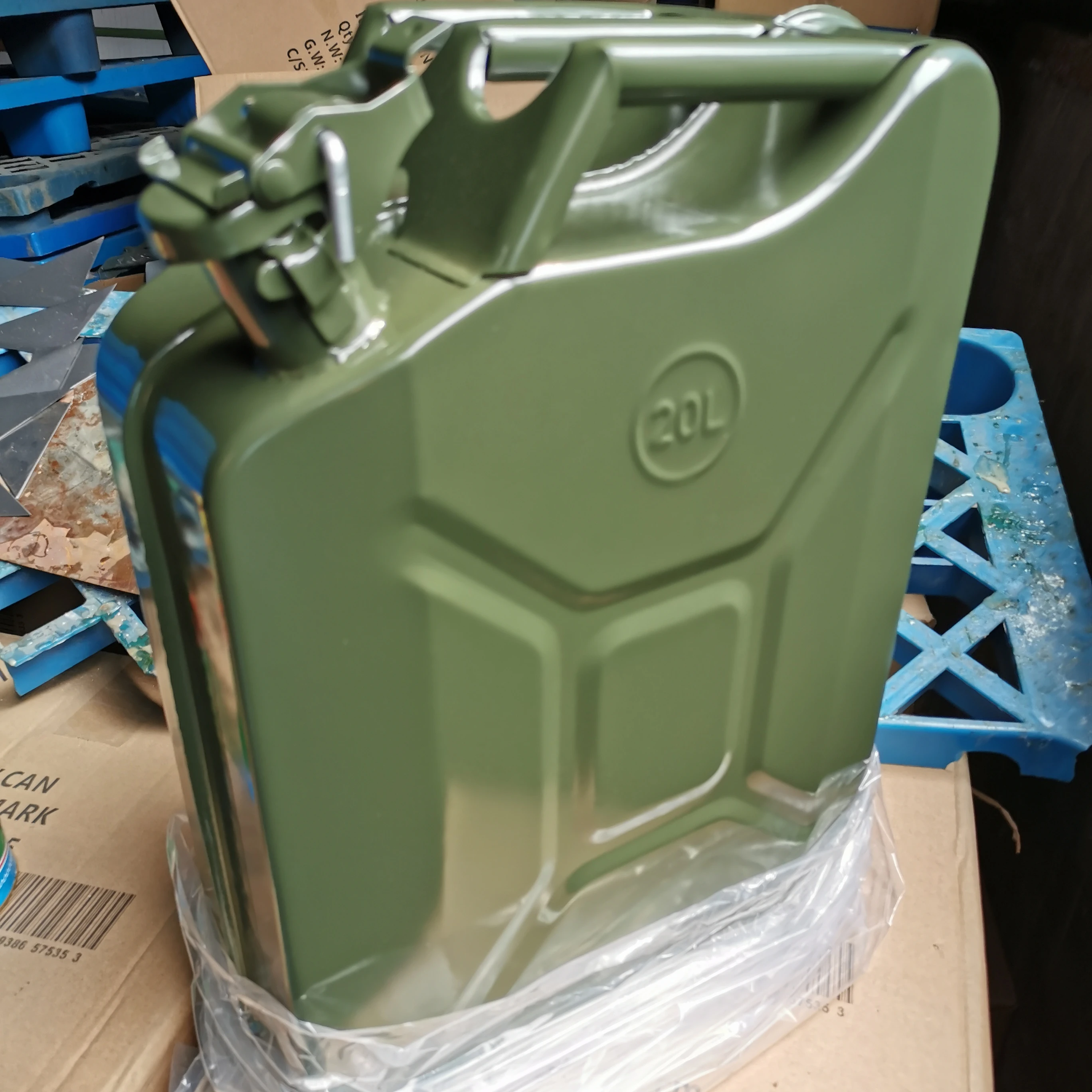 Jerrycan 20L stainless oil bucket