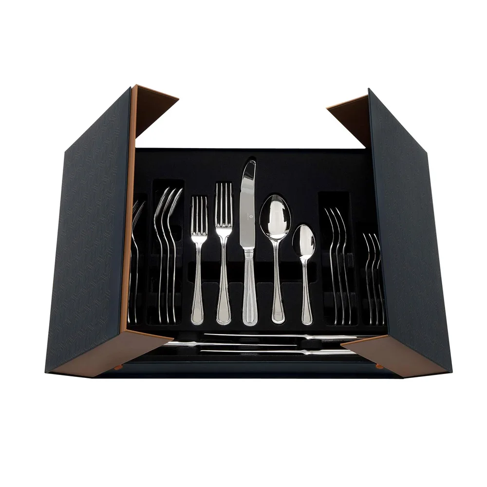 Custom Paper Cardboard Empty Spoon Cutlery Set Packaging Box for Cutlery Set