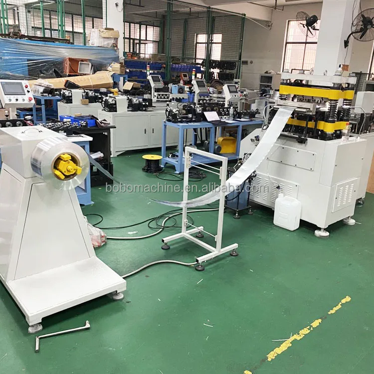 BOBO Machine high speed fin sheet metal stamping machine for shown in a detail photo for this news article