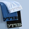 Collezione C blu chiaro + blu grigio + nero