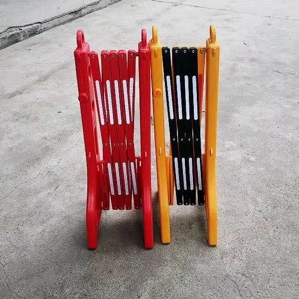 Plastic Road Safety Barrier Colorful Expandable Safety Barrier Outdoor