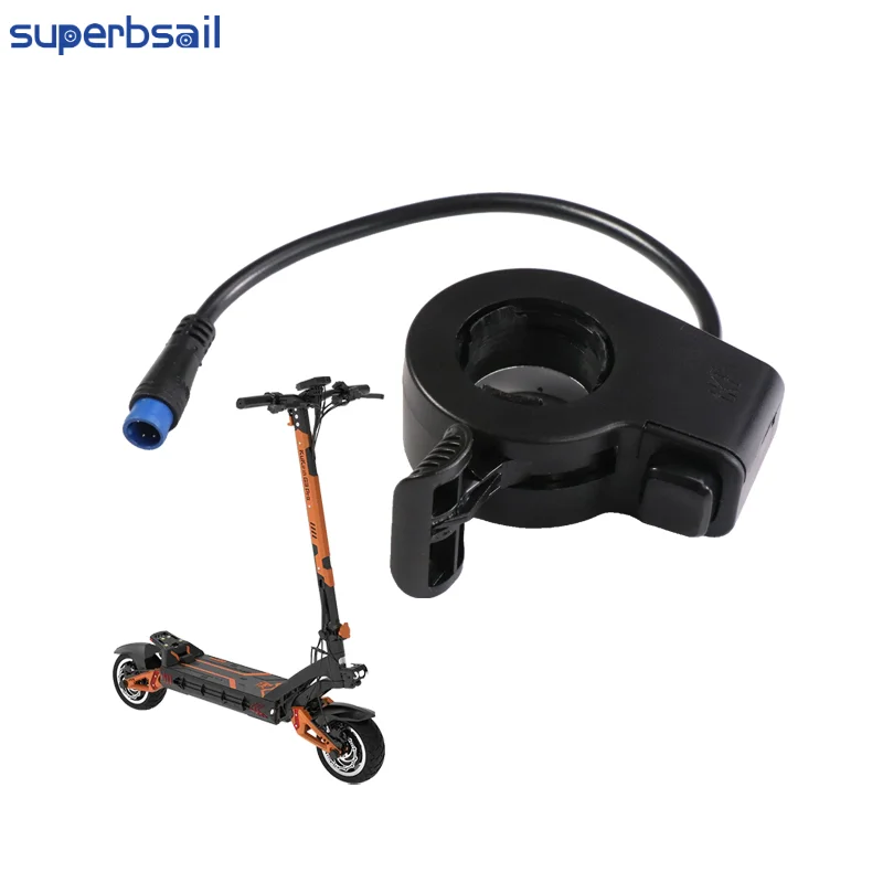 Superbsail High Quality 4 Pin Throttle Assembly for Kugoo Kukirin G2 Pro Electric Scooter Kickscooter Throttle Replacement Parts factory