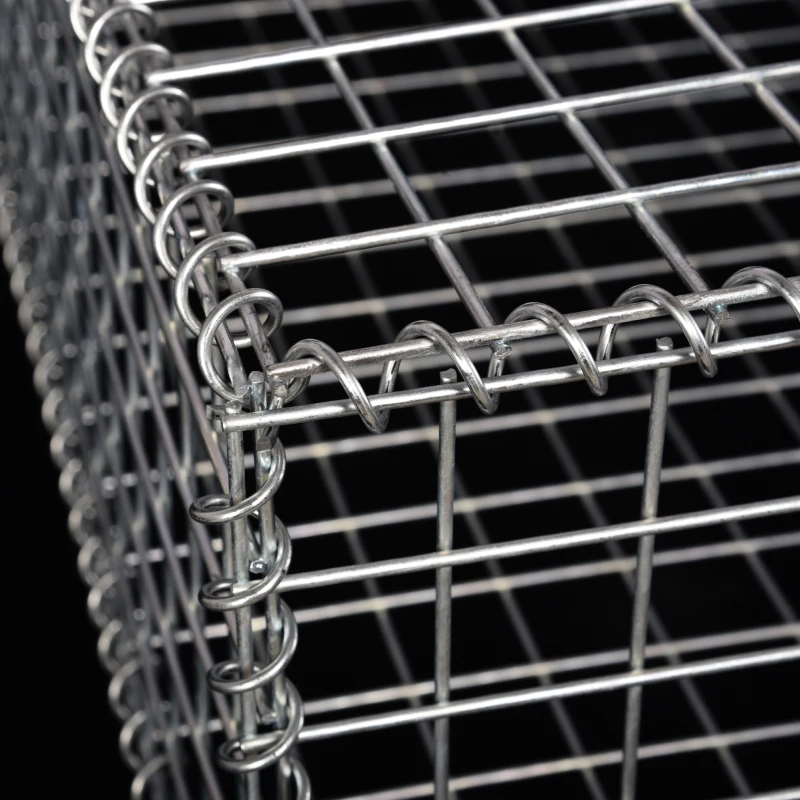 KAAPGN High Quality Gabions Box Hot Dipped Galvanized Material Gabion Mesh