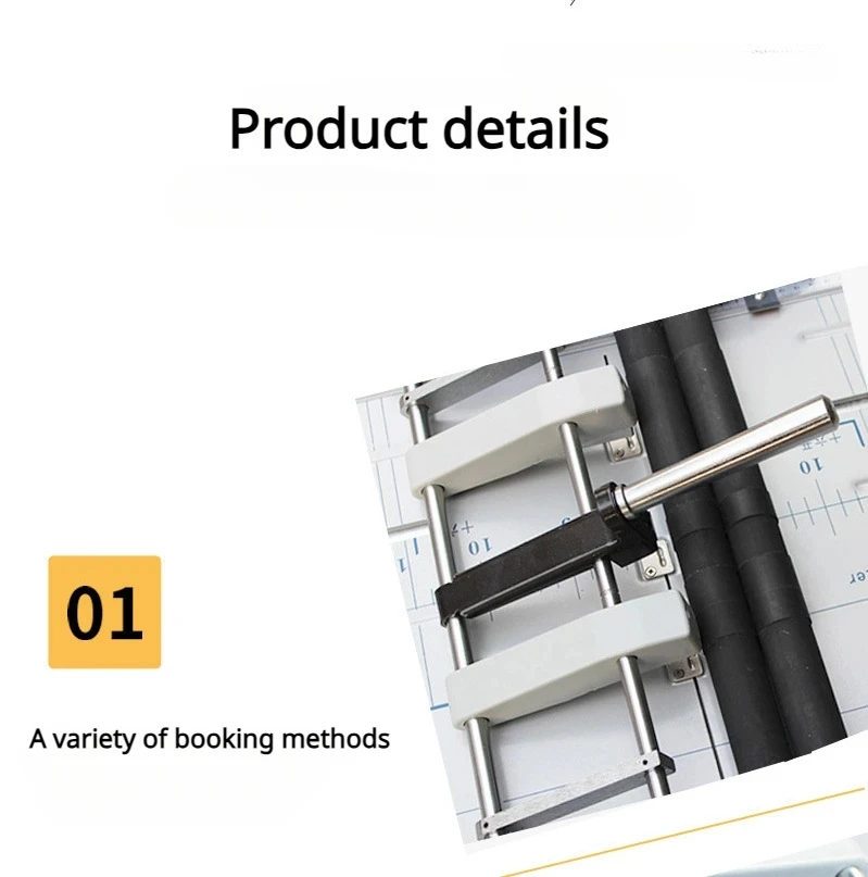 A3 Size Paper Book Desktop Stapler & Folder - Manual Binding