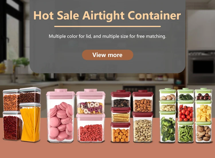 Ankou Airtight Food Container Storage For Kitchen Dry Food Clear ...