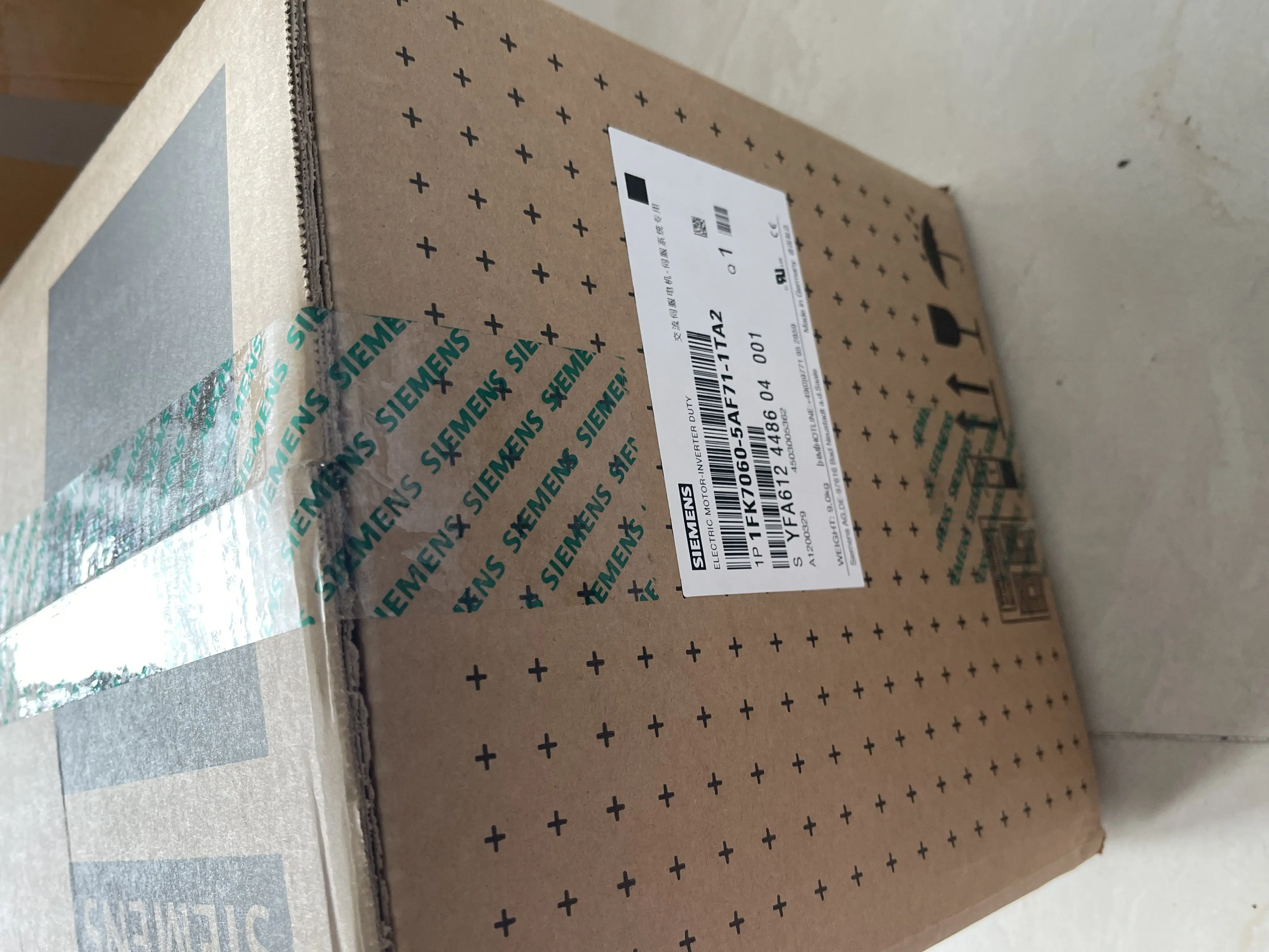 Siemens Servo Motor 1FK7060-5AF71-1TA2 Siemens Servo Motor 1FK7060-5AF71-1TA2