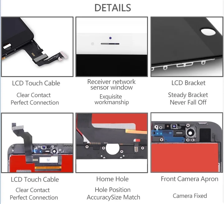 OEM for iphone Lcd Screen Mobile Phone Lcd 5 6s 7 8 Plus X Xr Xs Max 11 Pro Max Cell Phones Screen for iphone 11 Lcd Display