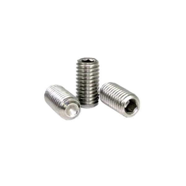 set screw Stainless steel flat point socket set screw m10 hollow allen grub screw