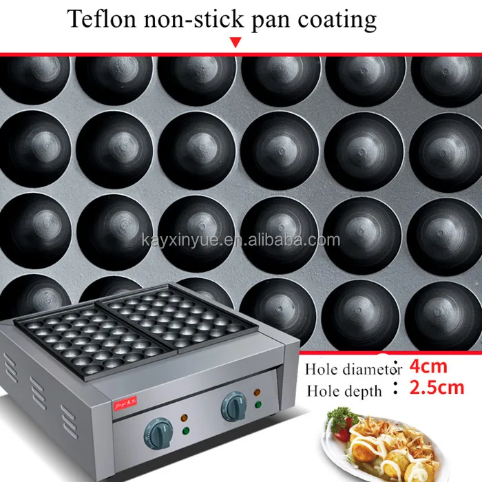 Wholesale Wholesale Electric Fish Ball Grill Oven Plates Octopus Balls  Furnace Japanese Takoyaki Maker Machine From