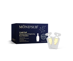 Mund'Sub Moisturizing Brightening AMP Facial Serum for Face Skin Care Gold Foil Gold Foil Eye Essence