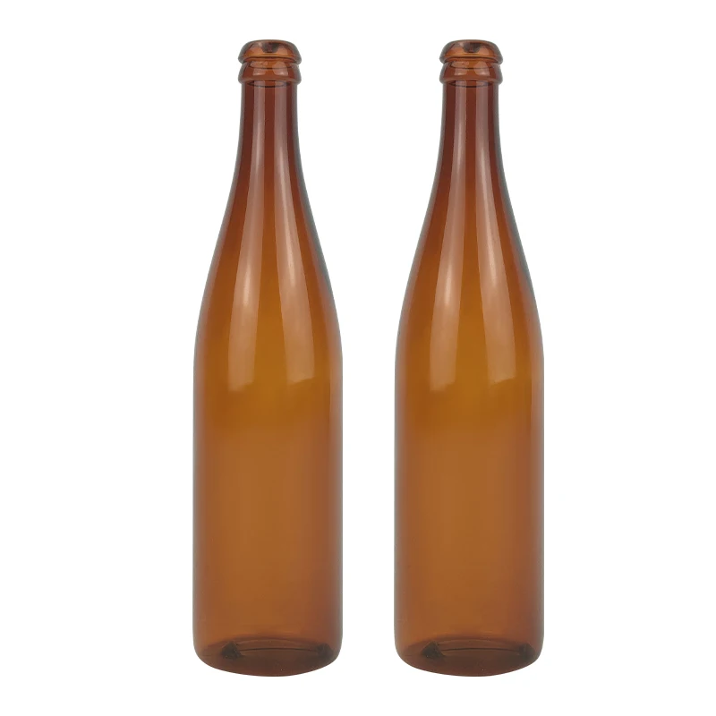Cosmetic 330ml Plastic Clear Long Neck PVC Bottle With Screw Cap Plastic Dummy Bottle