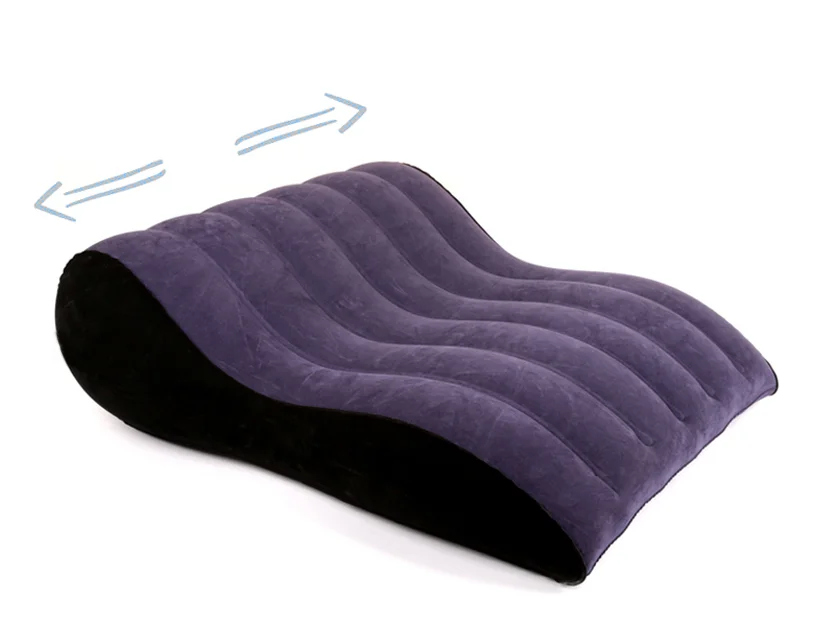 Hot Body Sex Wedge Pillow Case Inflatable Love Position Cushion Aid Furniture Recliner Couple Loves GameToys