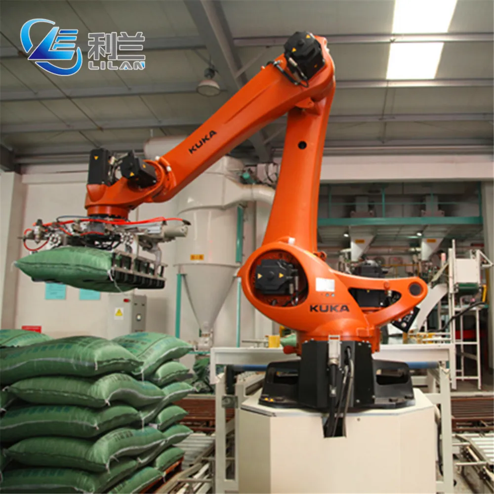 Robot Arm for Stacking for Bottled Water Palletizer Widely Used in Warehouse