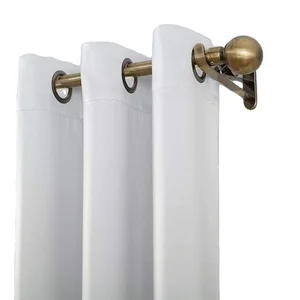 Professional Manufacturer of Ready Made Curtain  for Window air Conditioner Window Curtains Living Room White Curtain