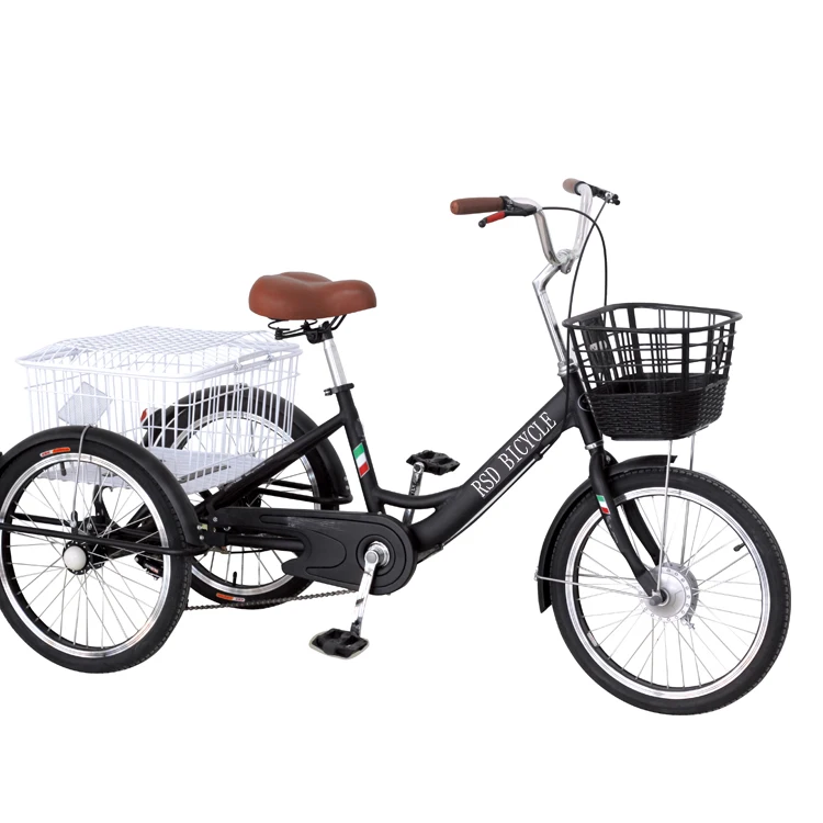Freins Avant Arrière 20 Pouces 3 Roues Tricycle Pour Adultes Tricycle