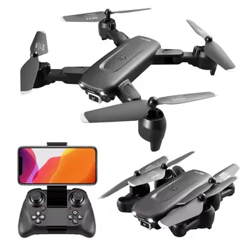 Cheap Professional Quadcopter V12 Hot Sales Minutes Flying Battery Long Range 6K Dual Camera Portable Small Foldable RC Drone
