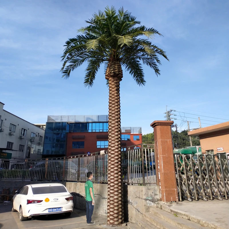 Cheap Big Fake Tree Trunks Outdoor Metal Large Artificial Palm Tree