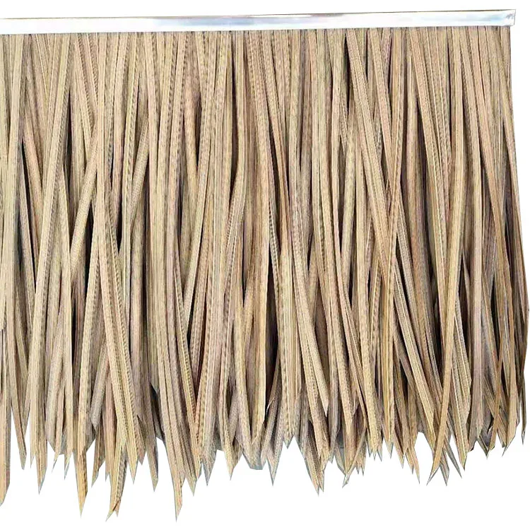 Artificial  Thatch Roof Best Price Supported Wholesale Custom Bali  Fire protection UV protection Thatch Umbrella Tiki Hut