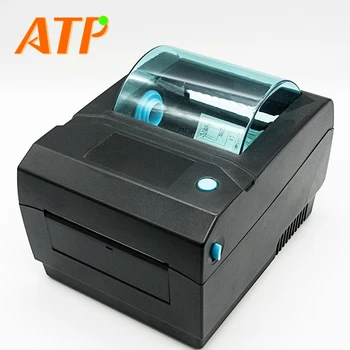 Hot 4 inch 110mm barcode label printer ATP-LP41 thermal label printer 4*6 support TSC or Zebra label command