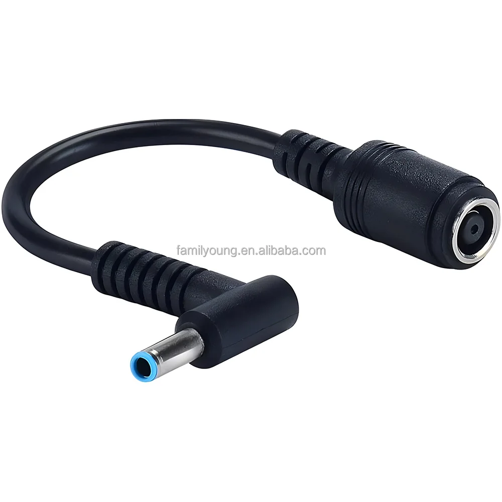 Adattatore Cavo Convertitore Da 7.4x5.0 Mm Femmina A 5.5x2.5 Mm Maschio - Per Alimentatore Laptop, 2 Pezzi, Lunghezza 15 Cm