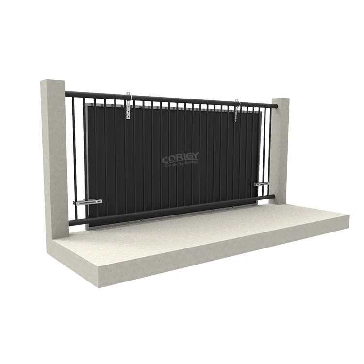Corigy Quickly Install Solar Mounting Structure on Balcony