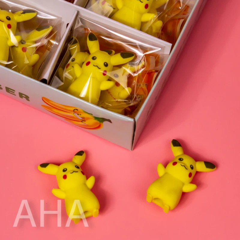 Высококачественный ластик-карандаш с мультипликационным персонажем отверстие в нижней части рекламный