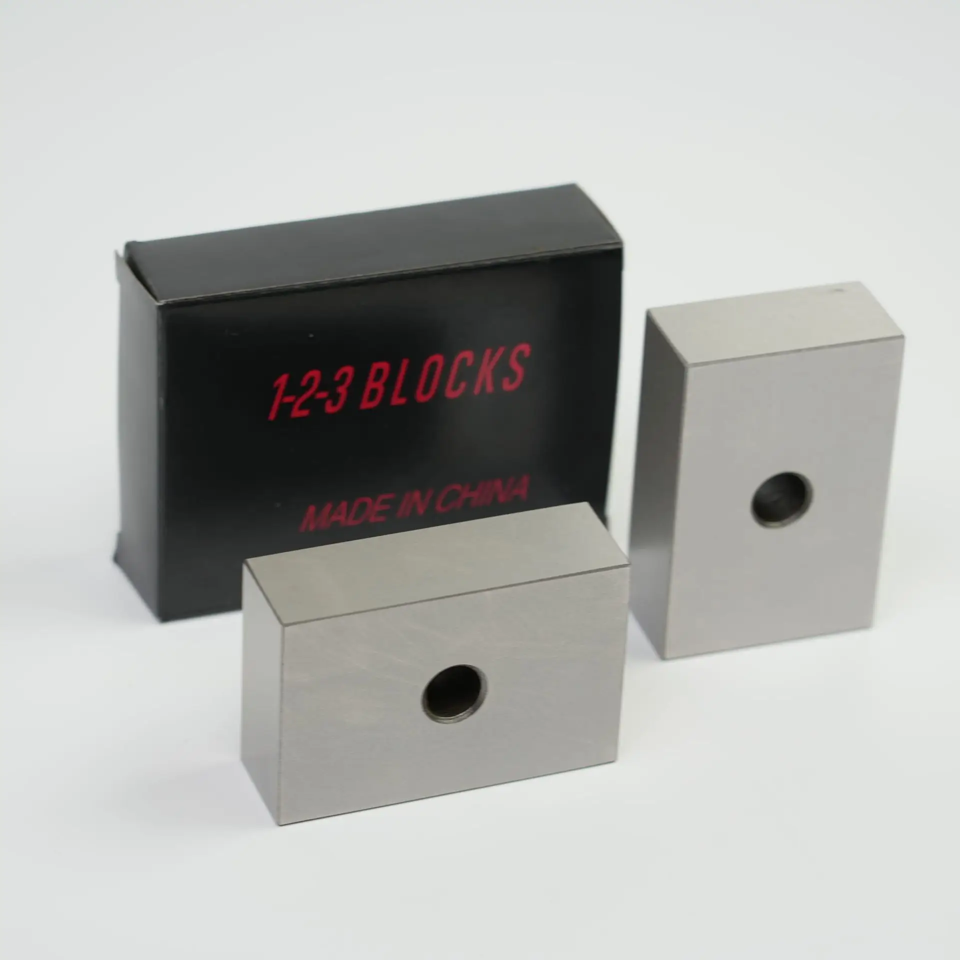 TEBAK Machine Tools 2Pc Sparallel Clamping Block Set Parallel Setup Block Customization Block AlNiCo Strong Chuck Magnet