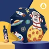 Paraguas automático para niños-ASTRONAUTA
