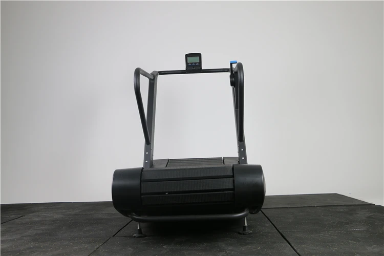 
 Домашняя и коммерческая неэлектрическая ручная беговая дорожка для фитнеса с деревом, самообеспечивающаяся изогнутая беговая дорожка  