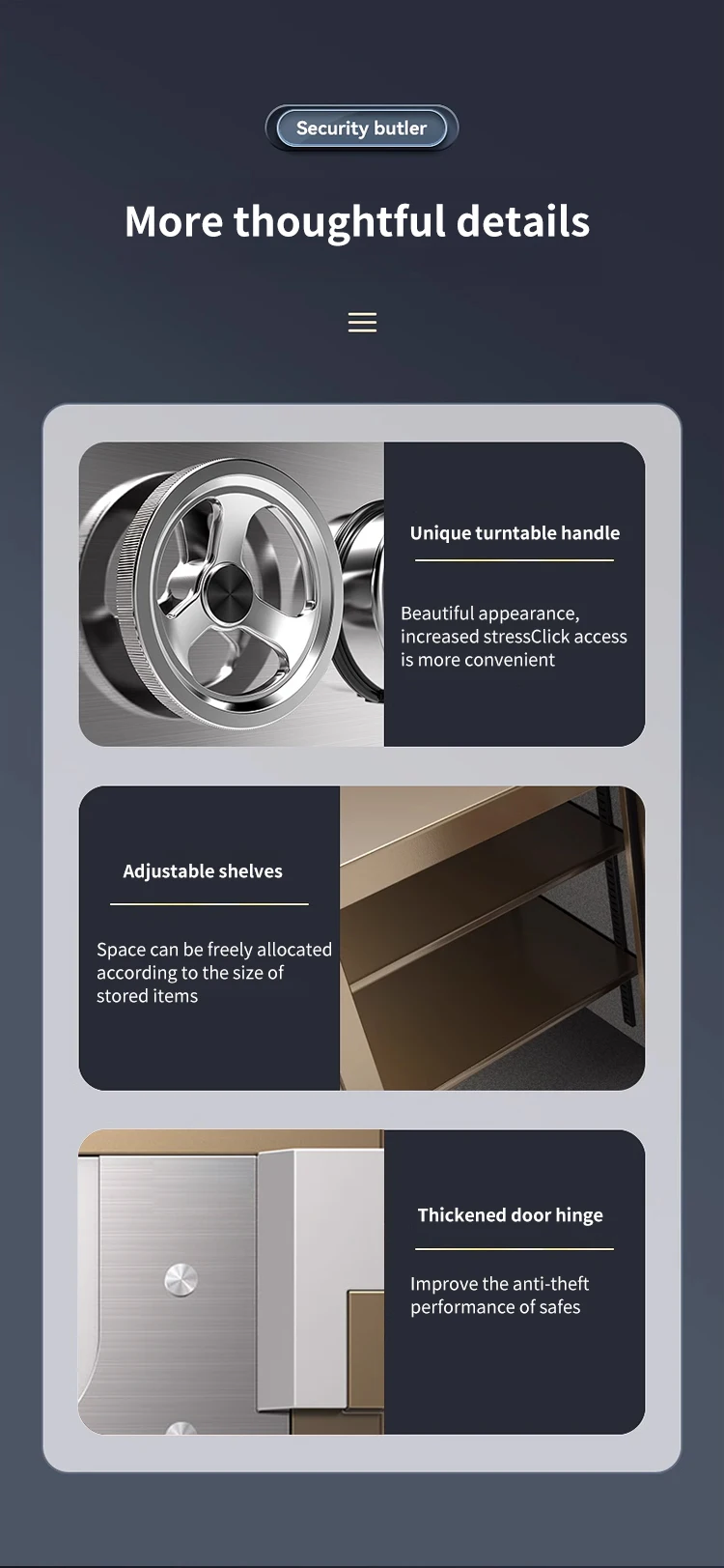 CEQSAFE Safe Box Steel Electronic Lock Safe Deposit Box Fireproof Home Jewelry Money Storage Safe Box supplier