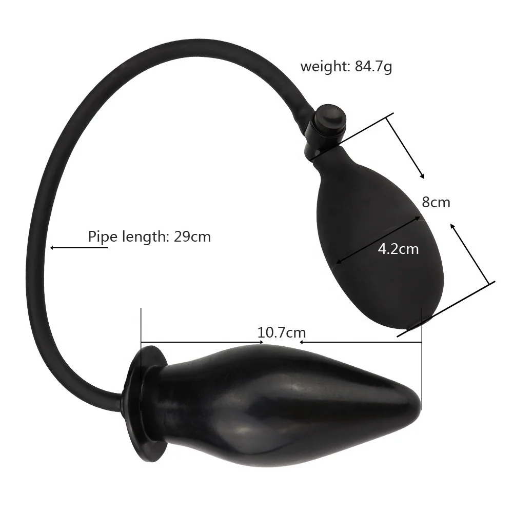 Anal Sex Toys Big Butt Plug Enlarge Huge Big Anal Plug Ass Toys Inflatable  Anal Plug