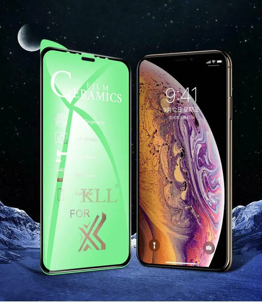 Original Ceramic Screen Protector Anti Shock Anti Crack For Iphone 11 Iphone Xr X 8 7 6 Se Buy Ceramic Screen Protector For Iphone 11 Ceramic Protector For Iphone Se Ceramic Screen Protector For