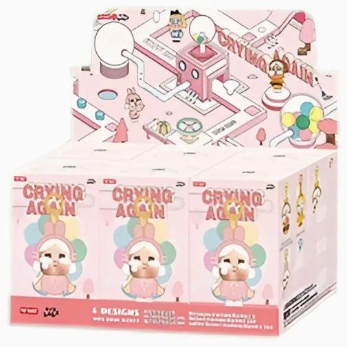 POPMART CRYBABY Tears Factory Series Crying Baby Vinyl Face