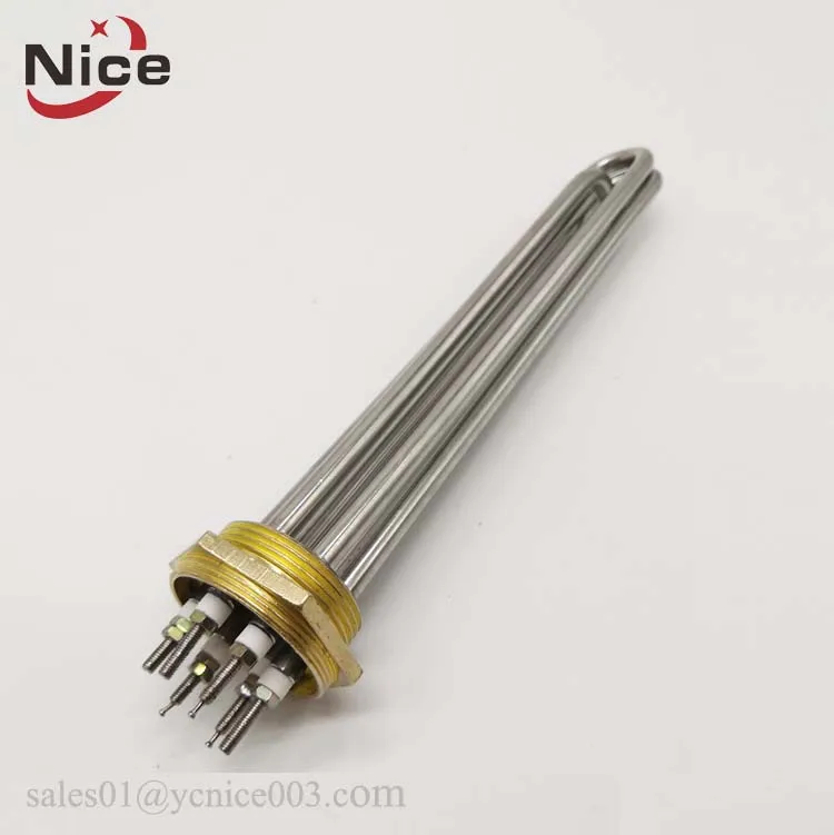 4kw Heating Resistor Immersion Tubular Heater 380v