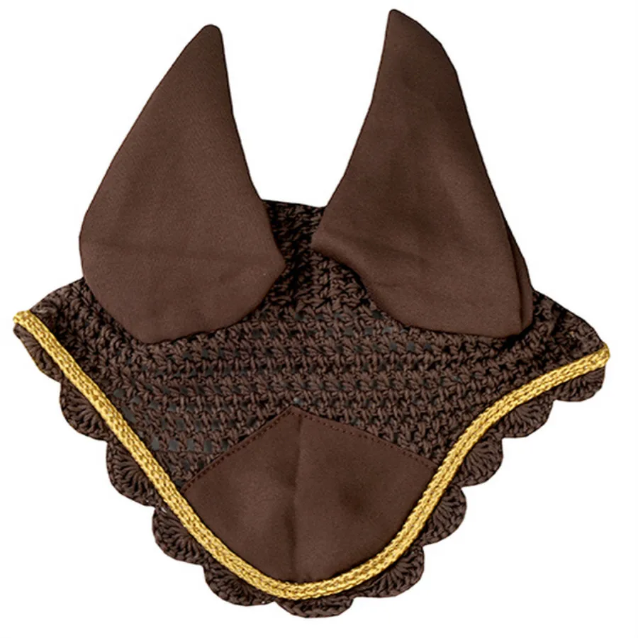 Bonnet à Oreilles Pour Cheval (mouche) - Marron - Occasion
