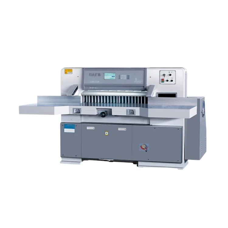 High Precision 1150mm Double Hydraulic Programmable Digital Paper Cutter Featuring Delta Schneider Omron PLC Available for Sale